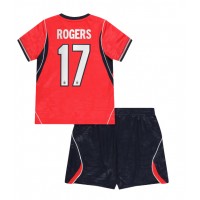 England Morgan Rogers #17 Bortaställ Barn VM 2026 Korta ärmar (+ Korta byxor)